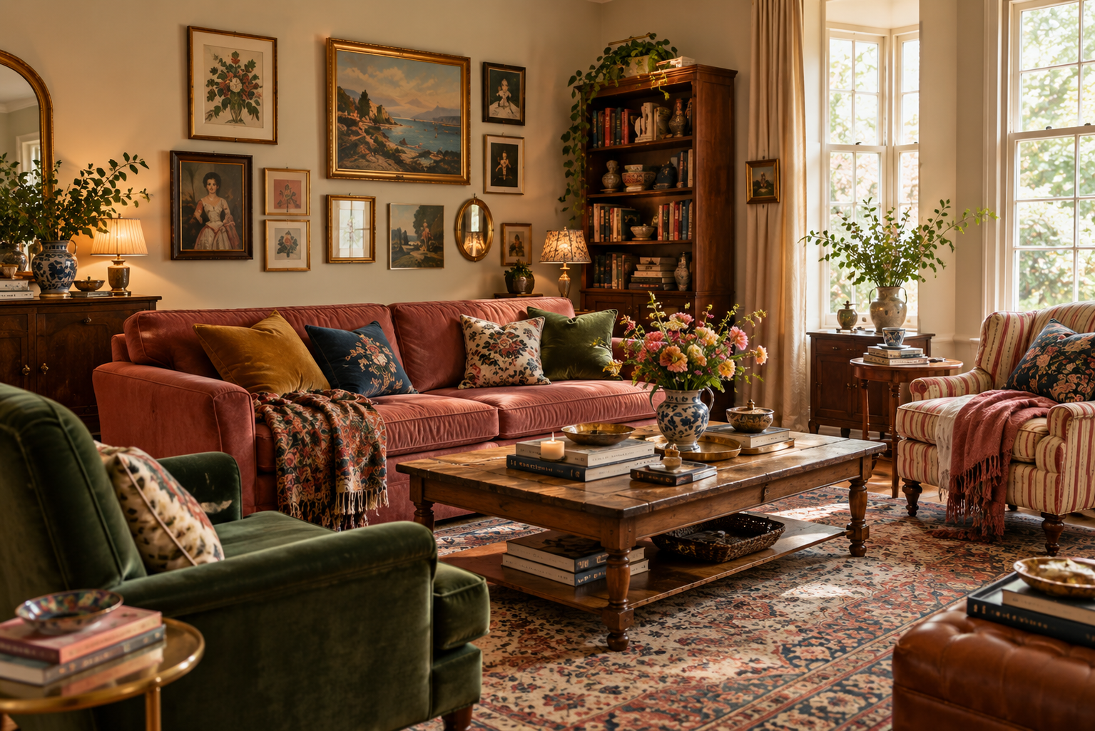 house design, living room rugs, living room chairs, vintage side tables for living room