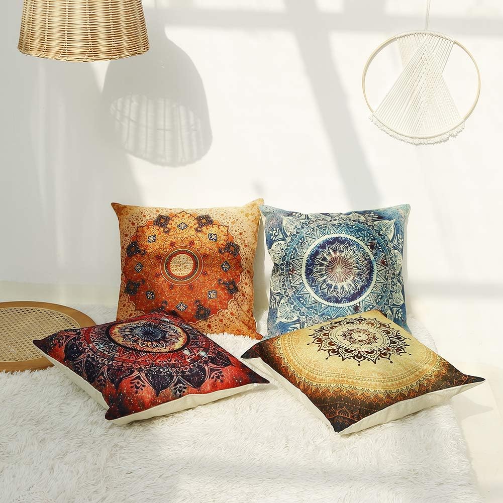 boho pillow covers, boho pillow cases