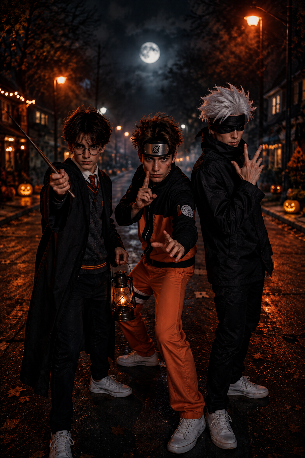 halloween costume ideas for teen boys/group photos pose/ cosplay