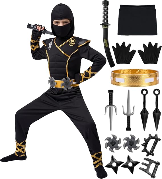 boys halloween ninja costumes