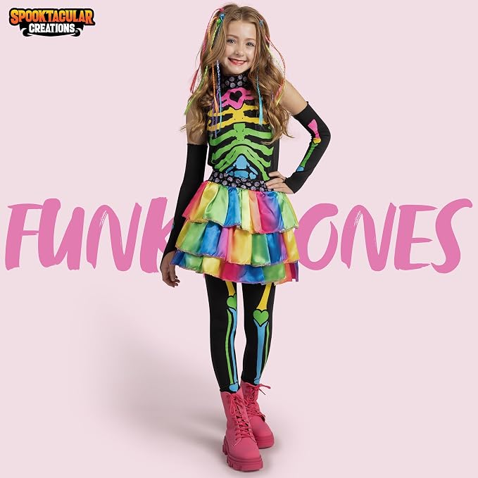 spooky skeleton girls halloween costume ideas