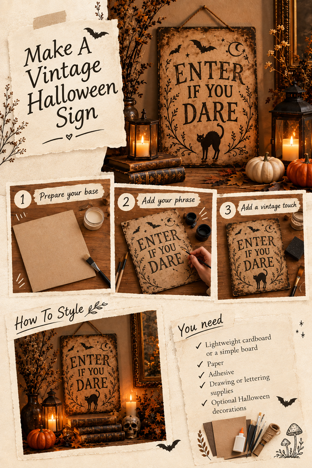 halloween sign, halloween signs outdoor, diy halloween signs outdoor