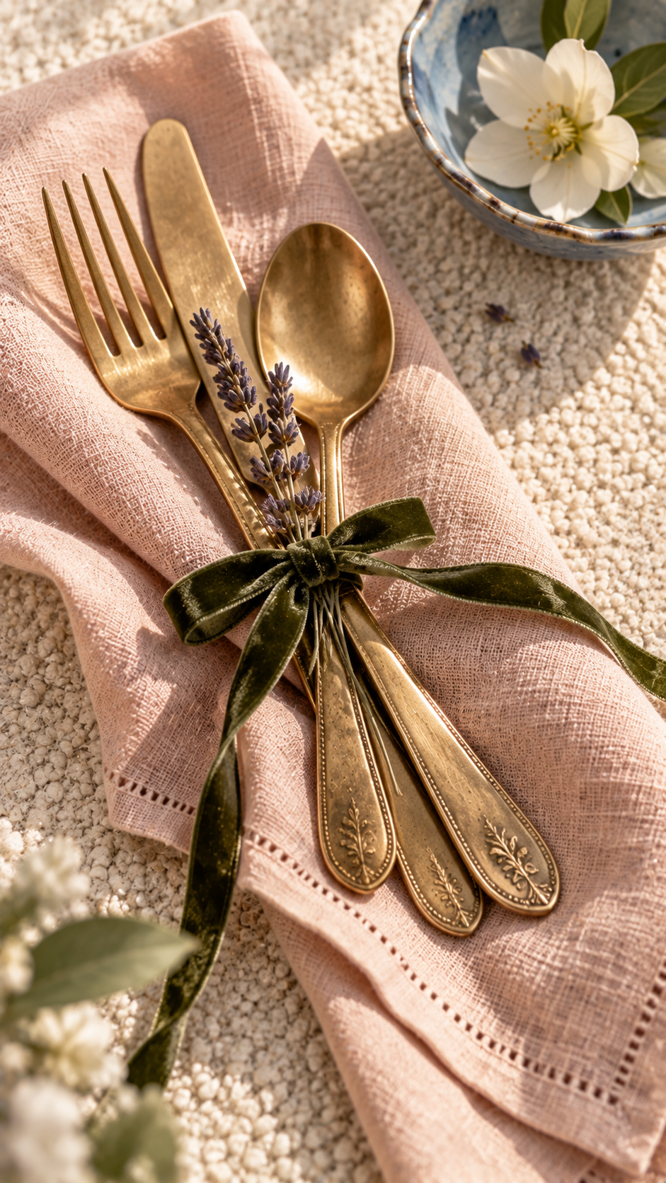 cutlery decoration ideas, dinner table cutlery etiquette