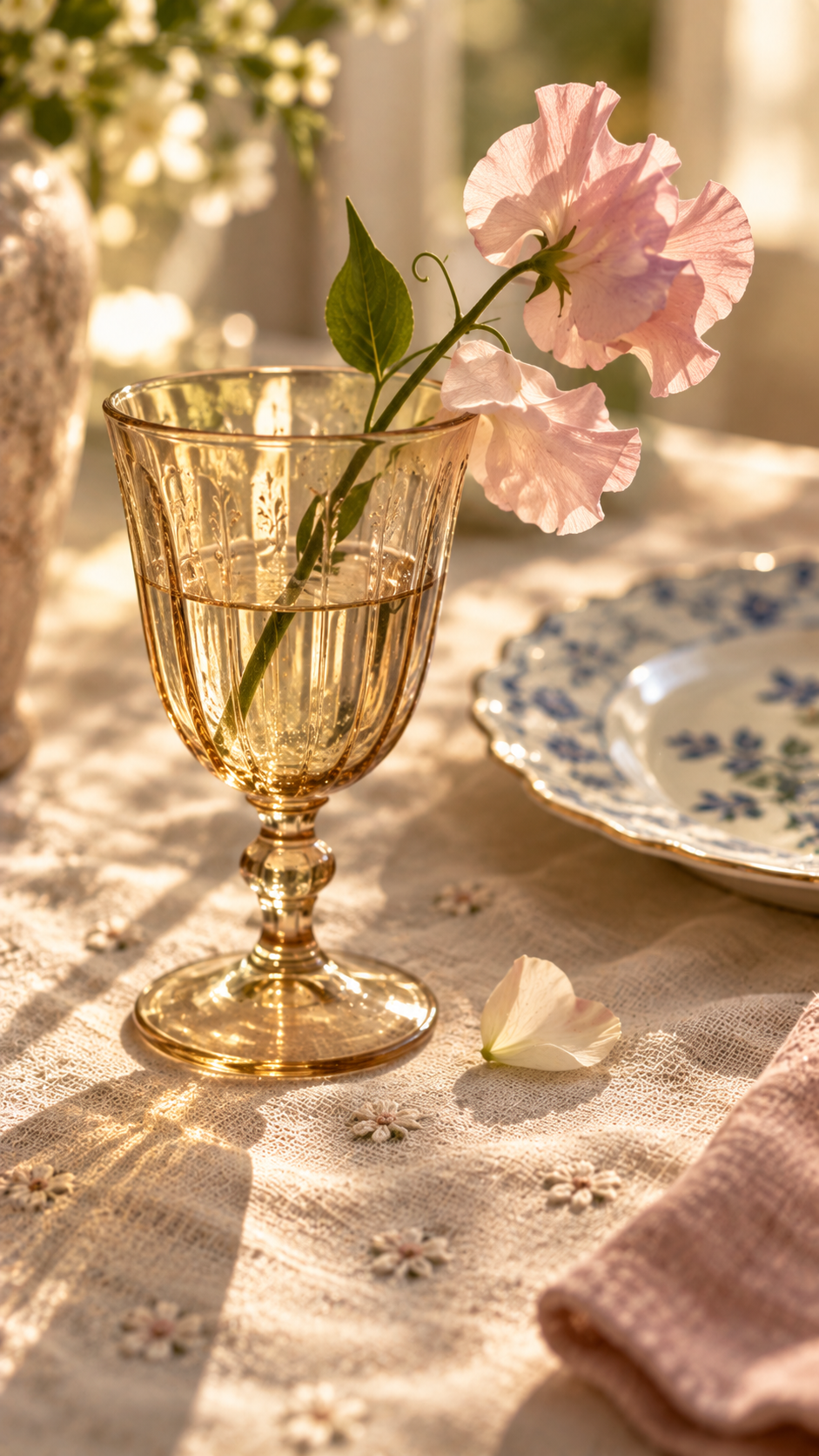 flower vase for dining table, vase centerpiece for dining table, dining table vase with flowers