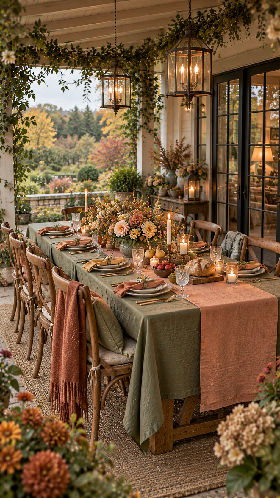 veranda dinner decoration ideas, dinner decoration ideas at home, birthday dinner decoration ideas at home