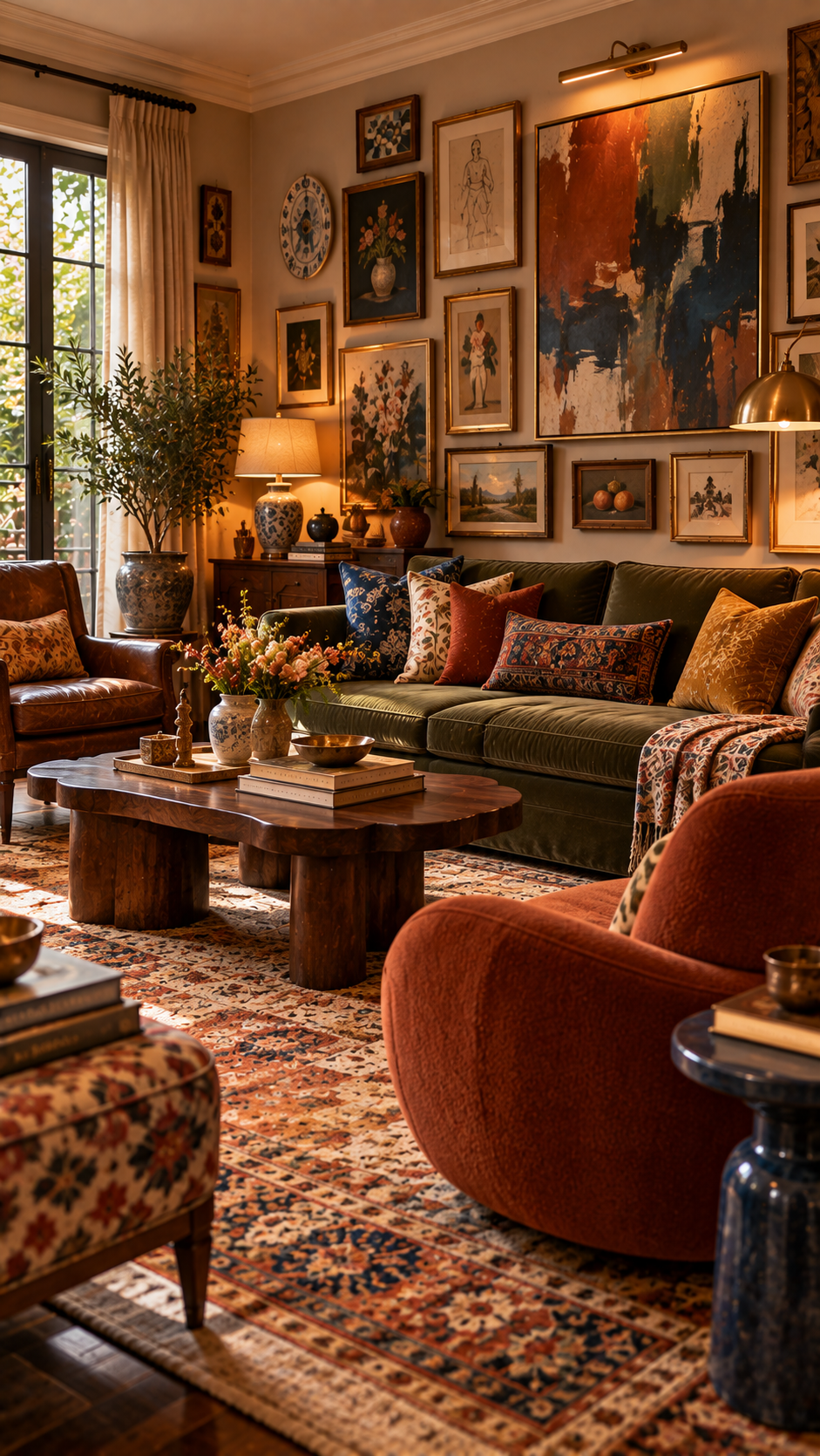 artistic home decor, unique artistic home decor, maximalist home decor