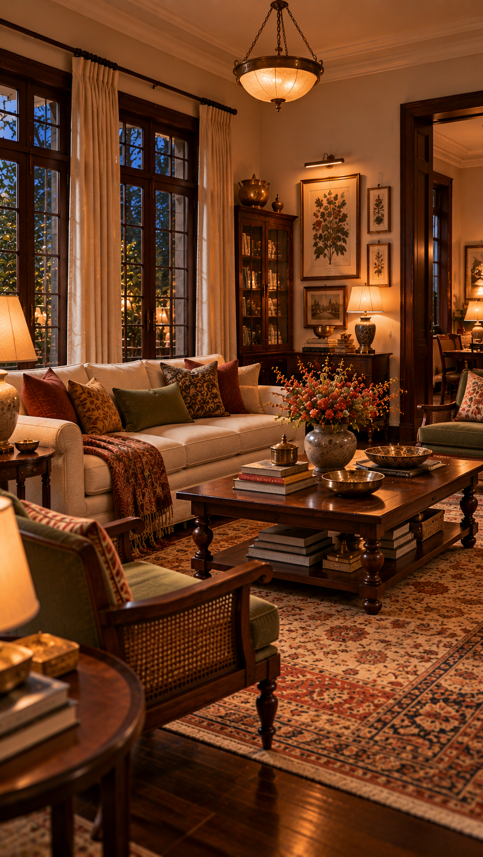 colonial living room, british colonial living room, modern colonial living room, colonial style house designs