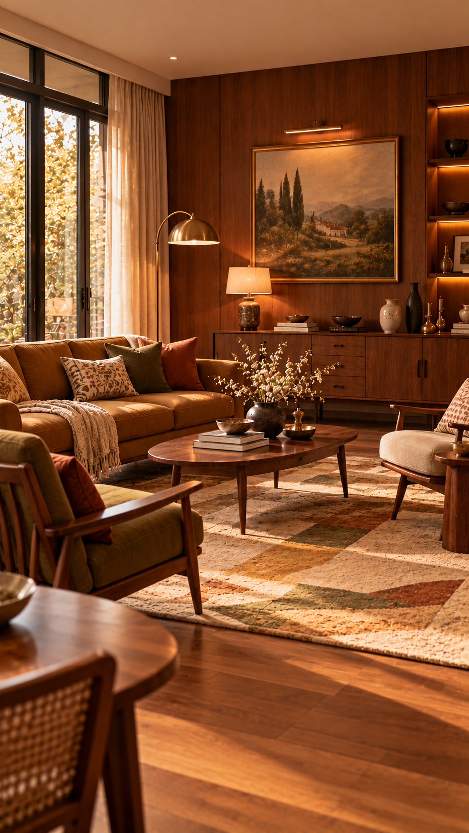 mid century eclectic living room, mid century modern furniture, mid century decor ideas