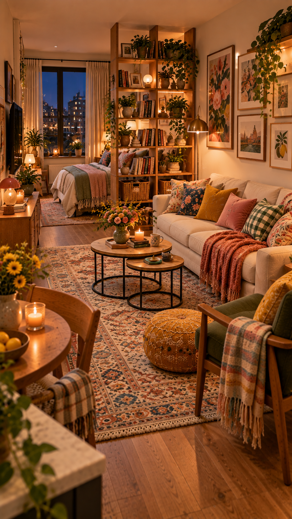studio apartment ideas, studio living room ideas, studio apartment decorating ideas