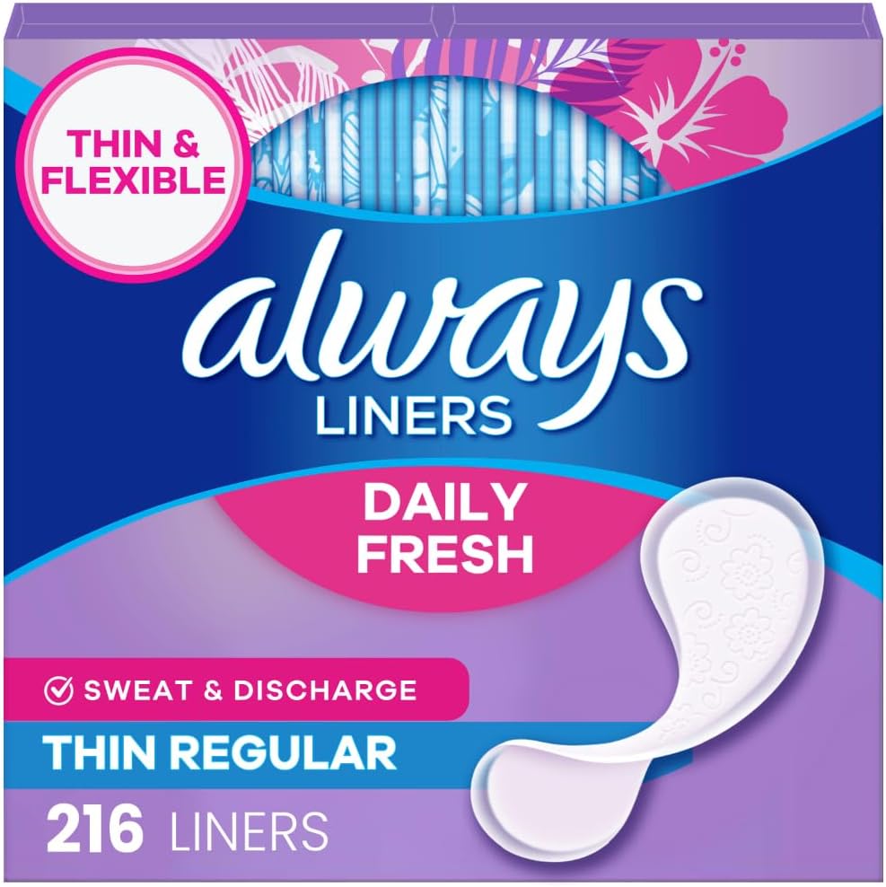 panty liners for women, menstrual hygeine products
