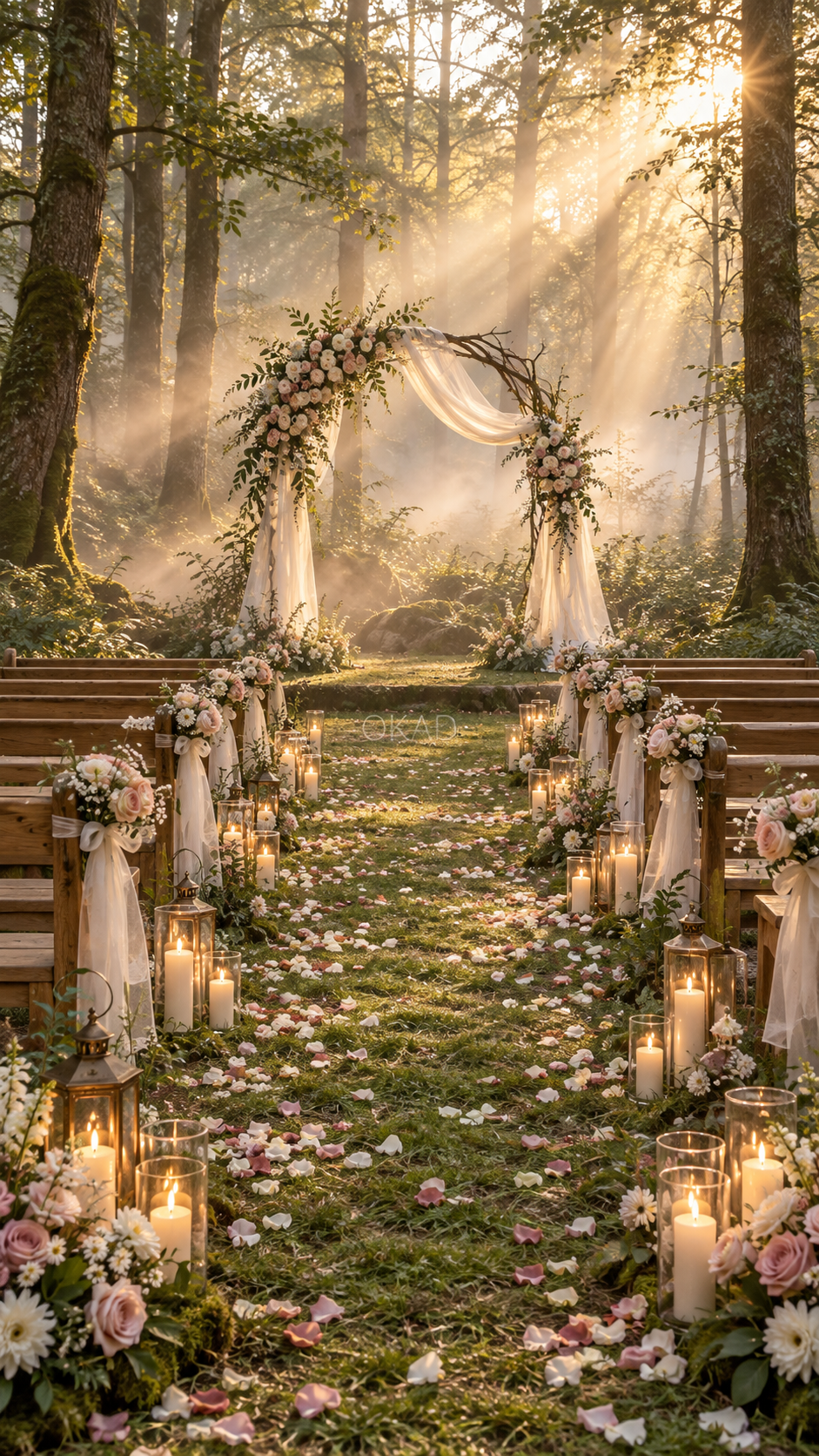 woods wedding, forest wedding twilight, outdoor wedding ideas, outdoor wedding ideas on a budget