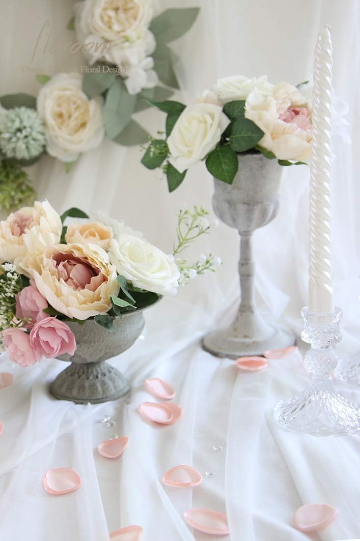 Flower Girl Basket Pink Aisle Scatter Dinner Table 
                        Centerpieces Party Confetti Bridal Shower Romantic Night Decoration