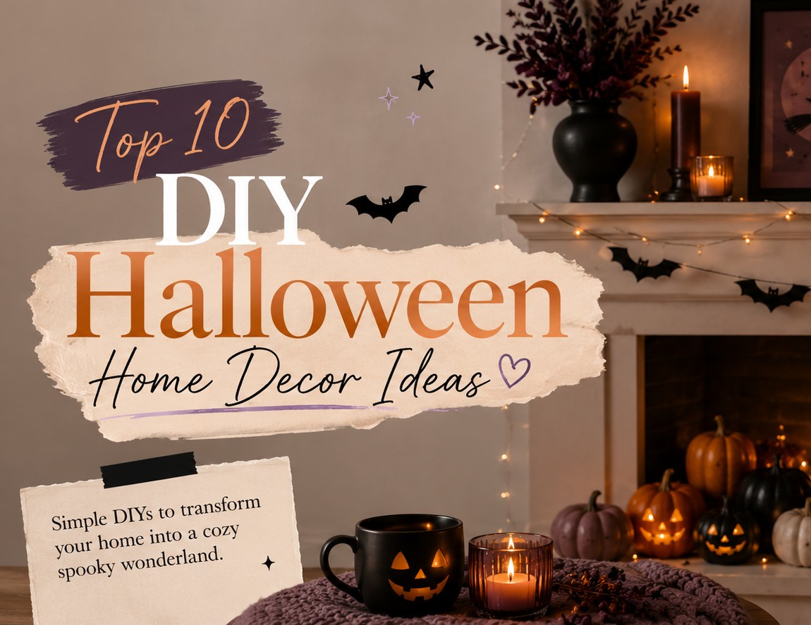 halloween home decor ideas/ DIY/easy decor ideas/ home decor